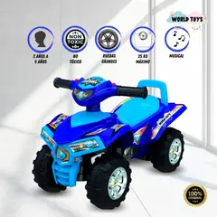 KINGDOM - Correpasillo Montable «BABY EXPLORER» Blue