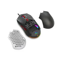 CYBERTEL - Mouse Gamer USB Defender CYB M513 7B RGB 7200DPI -