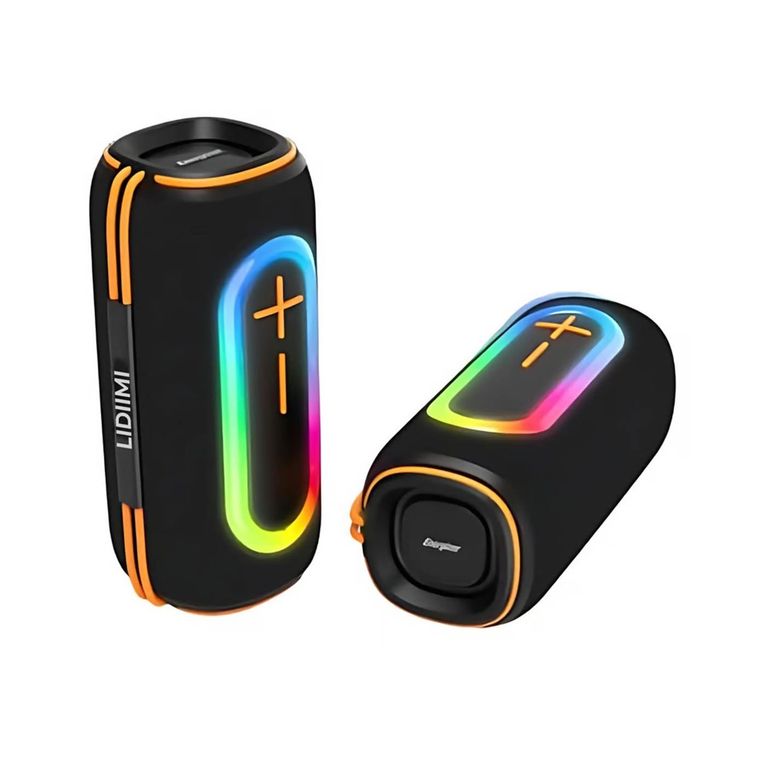 Parlante BTUSBFM Portátil 20W Luces RGB