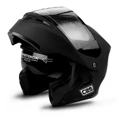 LS2 - CASCO MOTO NS352 ZENNA NEGRO ROJO MATE CERTIFICADO