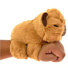 GENERICO - Peluche Capibara Pulsera Muñequera Kawai Marrón