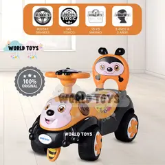 KINGDOM - Correpasillo Montable «LITTLE DRIVER» Orange