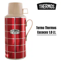 THERMOS - Termo Escoces 1 Lt. – Rojo