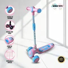 KINGDOM - Scooter para Niños «POCKET» Pink