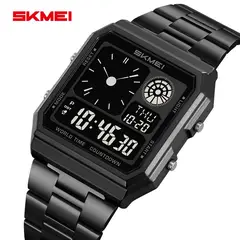 SKMEI - Reloj 2353 Negro Digital Hora Mundial