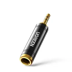 UGREEN - Conector Audio 35mm - 65mm Macho Hembra Auxiliar DJ