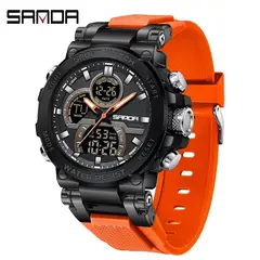 SANDA - RELOJ PARA HOMBRE MARCA 6183