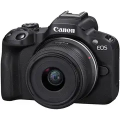 CANON - EOS R50 Mirrorless Camera with 18-45mm Lens - Negro