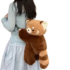 GENERICO - MOCHILA OSITO FELPA TENDENCIA