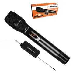 BATBLACK - Microfono inalambrico recargable uhf bt-lr51