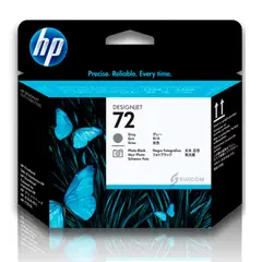 HP - Cabezal 72 Gray/Photo Black Original (C9384A)
