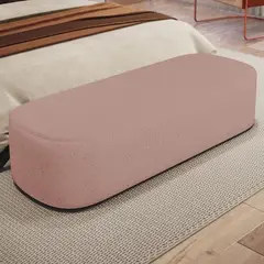 ARTSOFA - Banqueta Otomana rosa 3 cuerpos