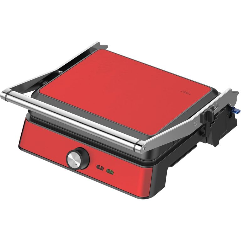 Grill plancha eléctrico 2200W Retro WH rojo