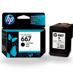 HP - Tinta 667 Negro Original