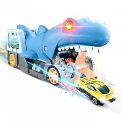 GENERICO - Juguete para niño Carro Devorador de Autos Tiburon