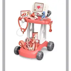 GENERICO - SET DE DOCTOR MUSICAL PARA NIÑAS - ROSADO