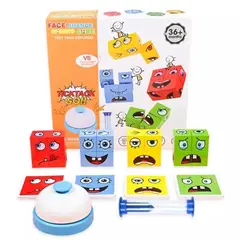 GENERICO - Juego de mesa - Cubos de emociones para niños