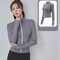 GENERICO - Casacas Deportivos con Reflector - Fit Jacket Corte Princesa