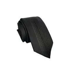 CHRISTIAN ARMAND - Corbata Slim Fit Black Trilogy