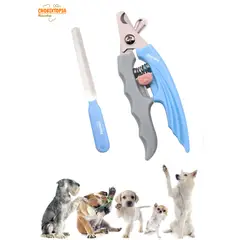 GENERICO - CORTAUÑAS CON LIMA PATITA CELESTE-PLOMO