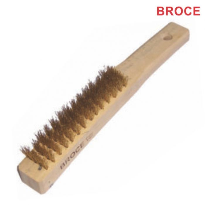 ESCOBILLA DE BRONCE 4X14 - BROCE