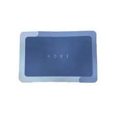 GENERICO - Alfombra Absorbente para Baño Rectangular