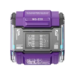 TRANSFORMERS - Audífonos Bluetooth MG-C03 Púrpura