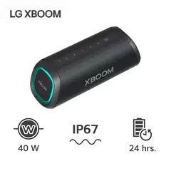 LG - Parlante Bluetooth 40w XG7 Xboom Go Negro