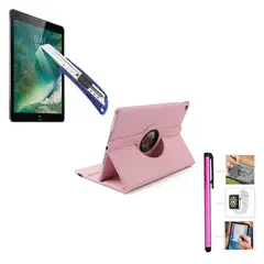 GENERICO - Funda + Mica + Lapiz para iPad Pro 10.5 A1701 A1709 Giratorio 360°