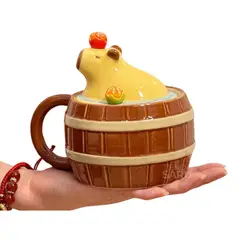 GENERICO - Taza Capibara Barril 450 ml