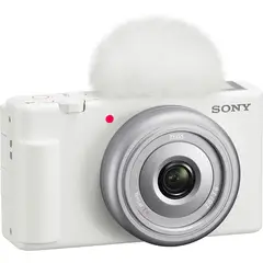 SONY - ZV-1F Vlogging Camera - Blanco