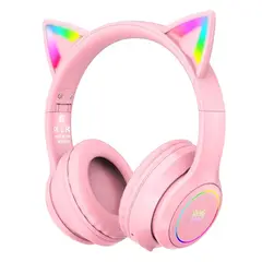 ONIKUMA - Audífonos Bluetooth B90 Rosa