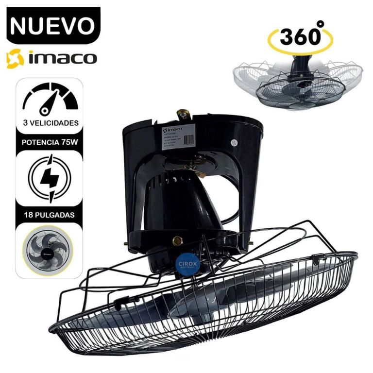 VENTILADOR DE TECHO OCF7919 ORBITAL