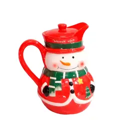 GENERICO - Jarra Navideña diseño Muñeco de Nieve