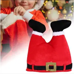 GENERICO - Gorro Navideño Diseño Cinturón de Santa