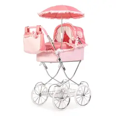 ROMA PRAMS - Coche para Muñecas Reborn Annie con Parasol