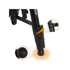 HUEPAR - Trípode Profesional Telescópico TPD14 ​ ​ ​ ​ ​