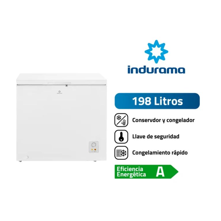 CONGELADORA CON TAPA SOLIDA HORIZONTAL  CI-220BL