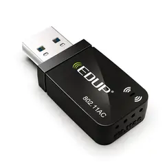GENERICO - Adaptador Usb 3.0 Wifi Doble Banda 1300mbps 812ac Edup 5g EDUP