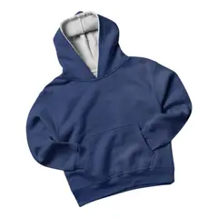 GENERICO - POLERA AZUL MARINO NIÑO CLASICO