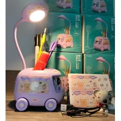 GENERICO - LAMPARA DE ESCRITORIO ASTRONAUTA LILA