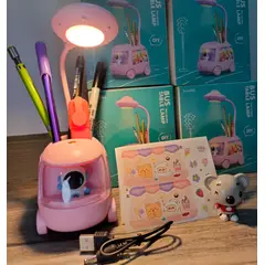 GENERICO - LAMPARA DE ESCRITORIO ASTRONAUTA ROSA