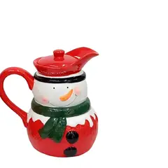 GENERICO - Jarra Navideña diseño Muñeco de Nieve