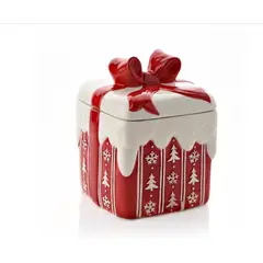 GENERICO - Azucarera Navideño Caja de Regalo MODELO AL AZAR