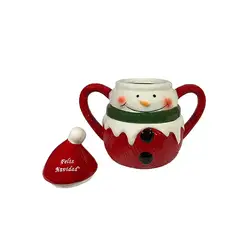 GENERICO - Azucarera Navideño con Diseño Muñeco de Nieve