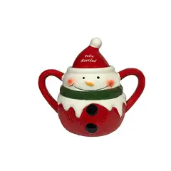 GENERICO - Azucarera Navideño con Diseño Muñeco de Nieve