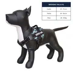 GENERICO - ARNÉS PARA PERROS DE SERVICIO EXTRA DOBLE CAMUFLAJE TALLA XL