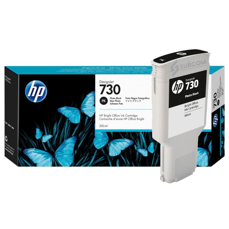 Cartucho de Tinta 730 Photo Black Original de 300 ml