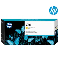 HP - Cartucho de Tinta 730 Amarillo Original de 300 ml