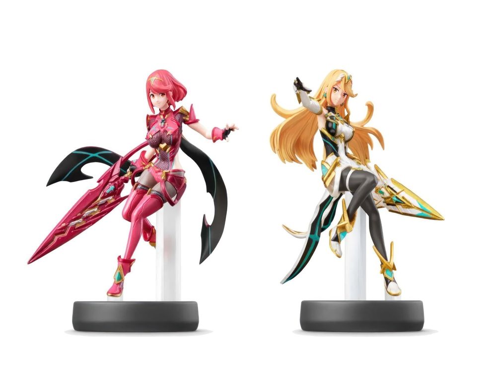 Amiibo Pyra & Mythra No92 - Super Smash Bros Collection